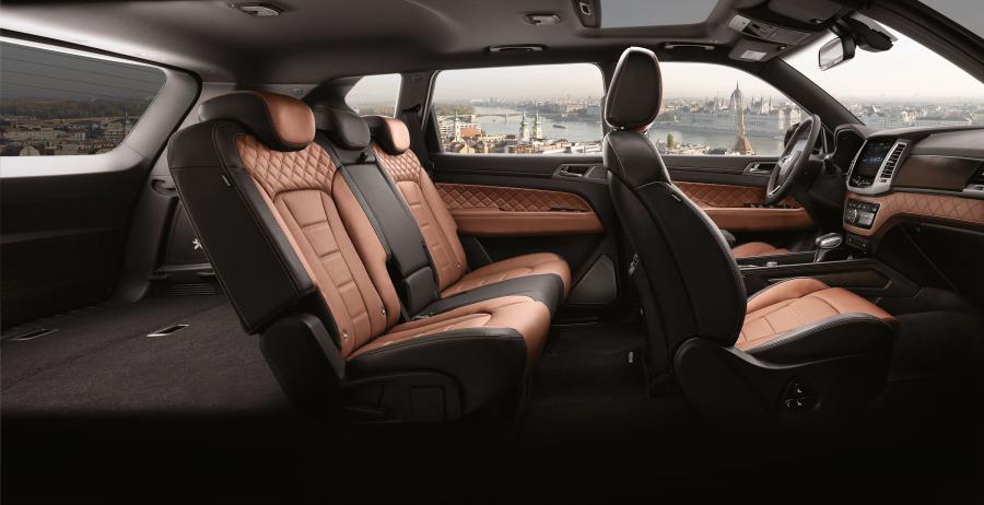 Интерьер SsangYong Rexton G4 (Y400) 2018 года  (KR) (фото 4 из 26)